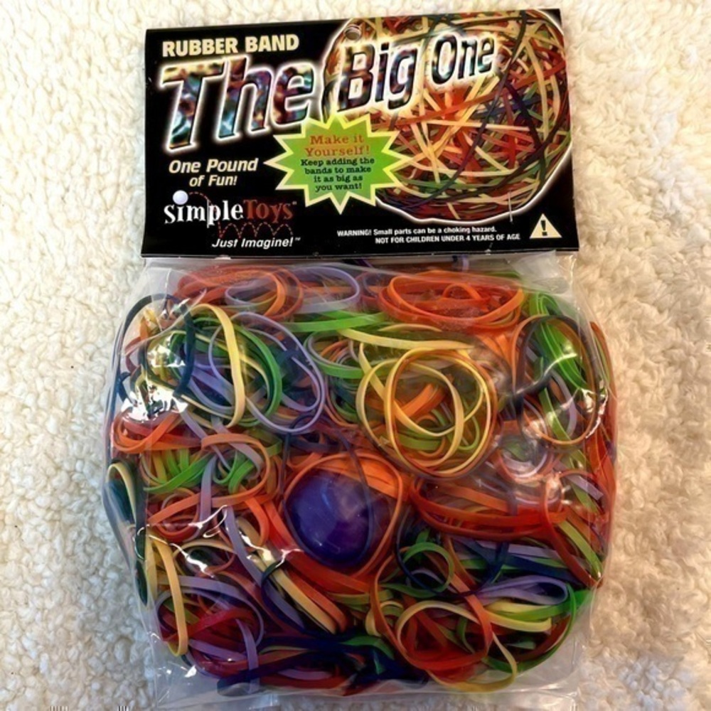 Simple Toys Rubber Band The Big One Building Toy